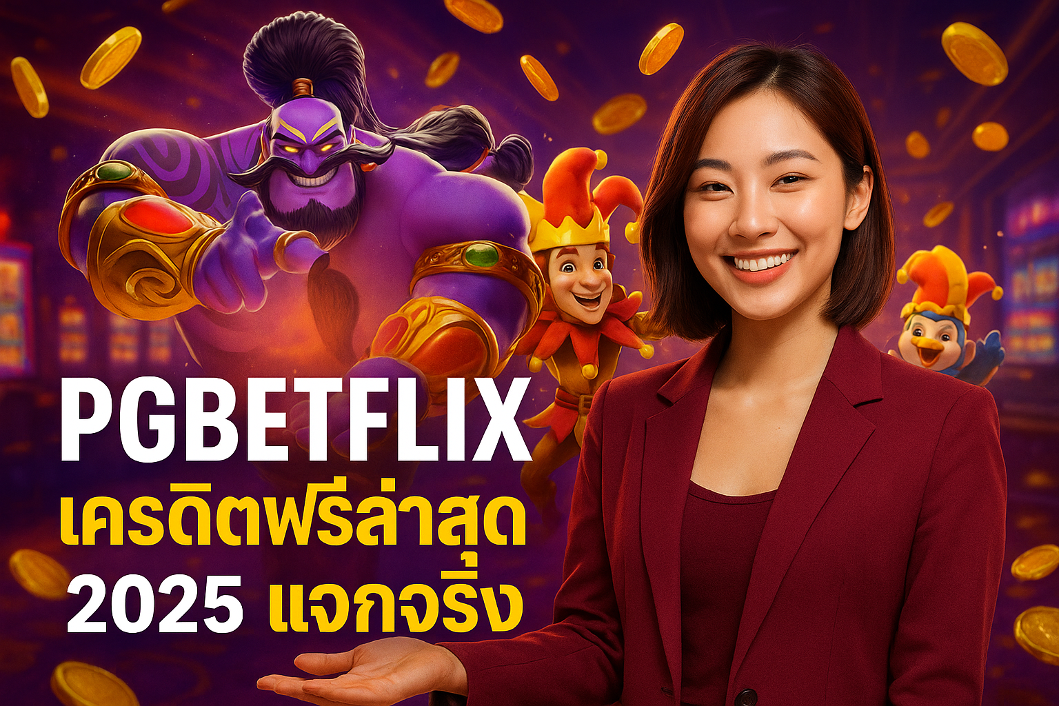 PGBETFLIX แจกเครดิตฟรีจริง ปี 2025