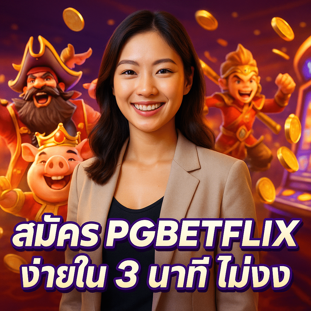 PGBETFLIX สมัคร ง่ายใน 3 นาที
