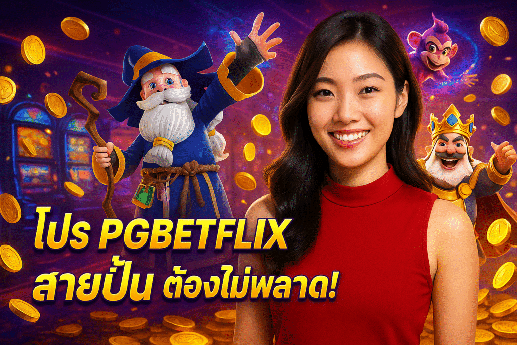 โปร PGBETFLIX สายปั่น ต้องไม่พลาด!