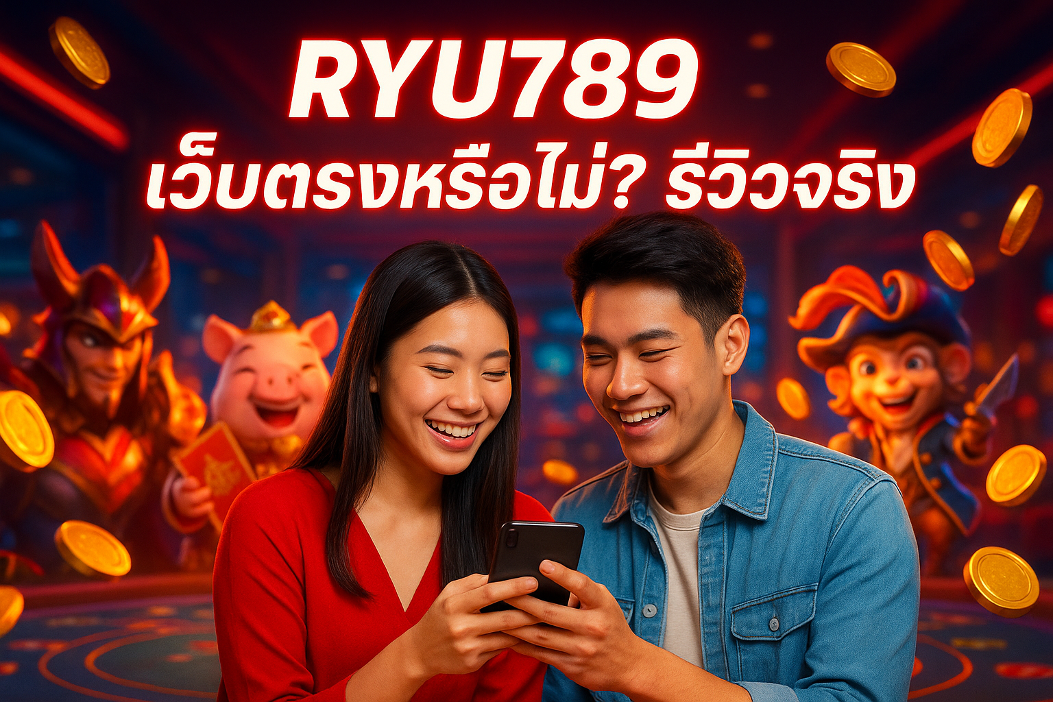 RYU789 เว็บตรงหรือไม่? รีวิวจริง
