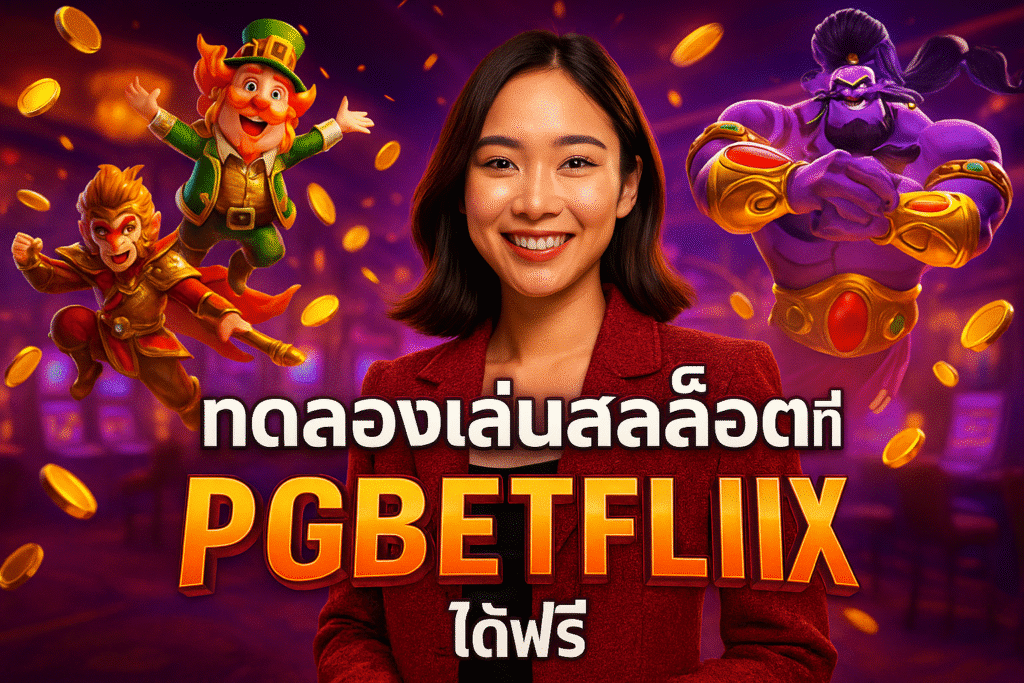 ทดลองเล่นเกมได้ฟรีที่ PGBETFLIX