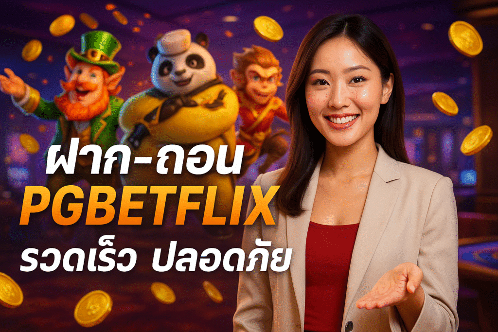 PGBETFLIX ฝาก-ถอนรวดเร็ว ปลอดภัย