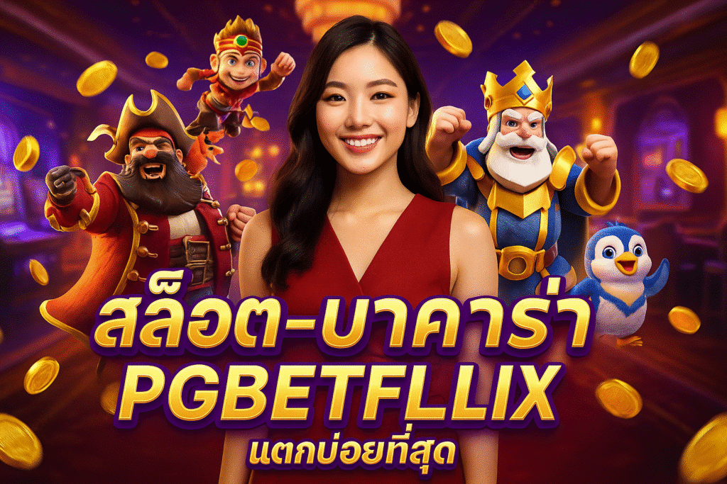 สล็อต-บาคาร่า PGBETFLIX แตกบ่อยที่สุด